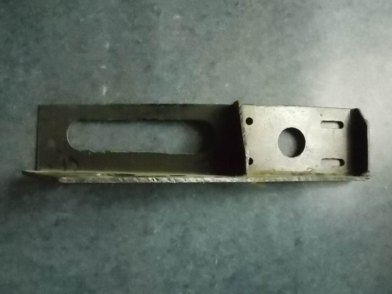 (front section) control bracket, without paint