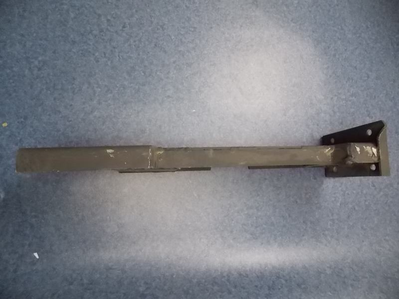 Lower beam assembly, cross section (200/200/40), L=675-1