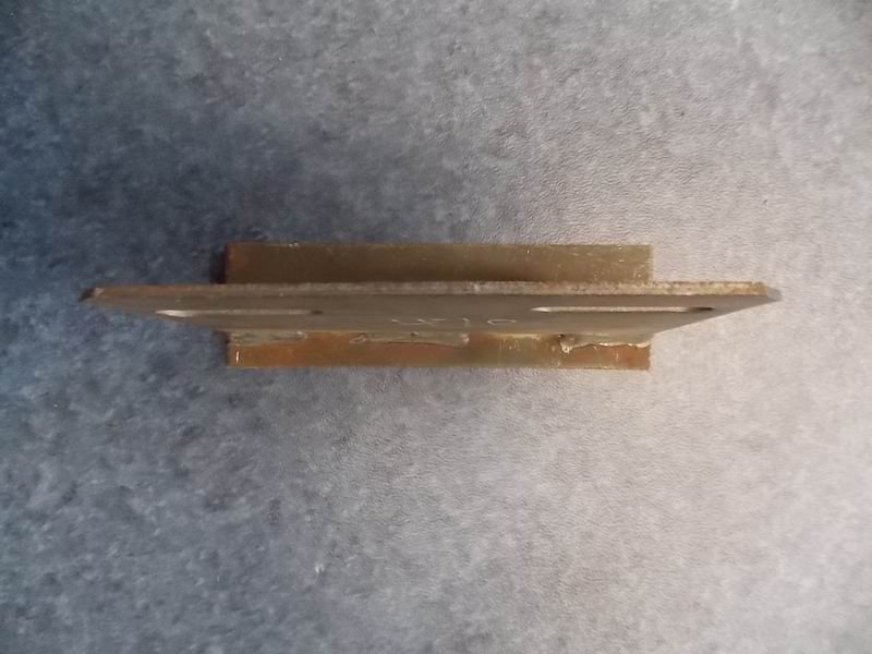 Front bumper left fixing plate-2