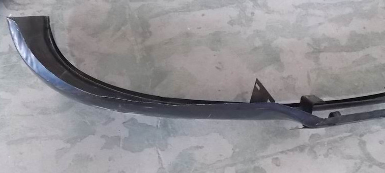 Передний бампер в сборе, H 713 , повышенная лицензионная позиция-2