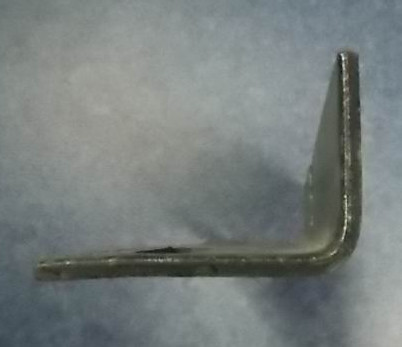 Exterior bracket, right side connecting plate of bumper body, 6120H-3
