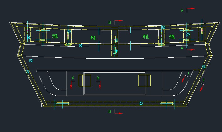 ZK6127HA front bumper assembly
