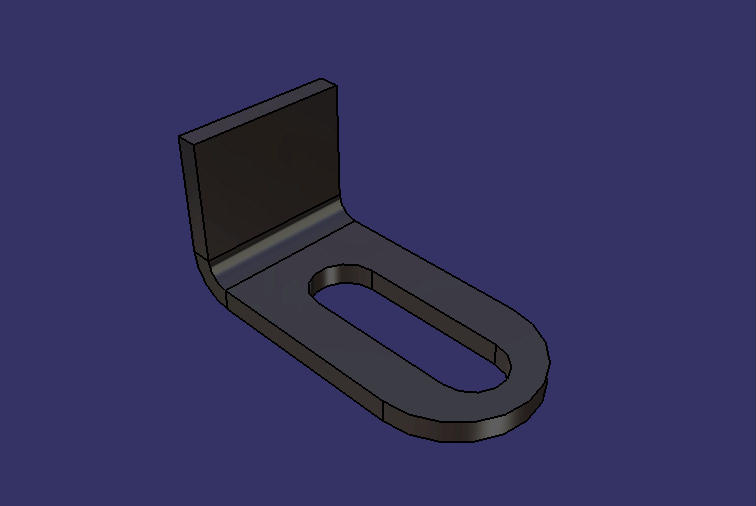 Front bumper middle connection plate