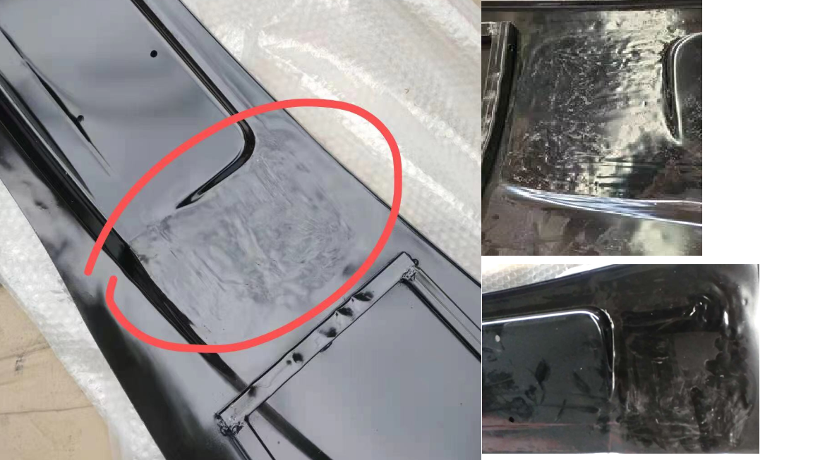 Бампер передний в сборе, ЗК 6876H , внутренняя и внешняя пластина-4