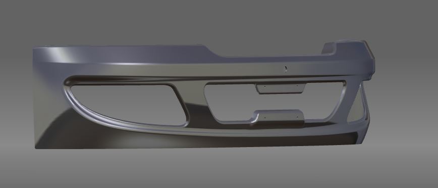 Бампер передний в сборе, ЗК 6789DX , защита