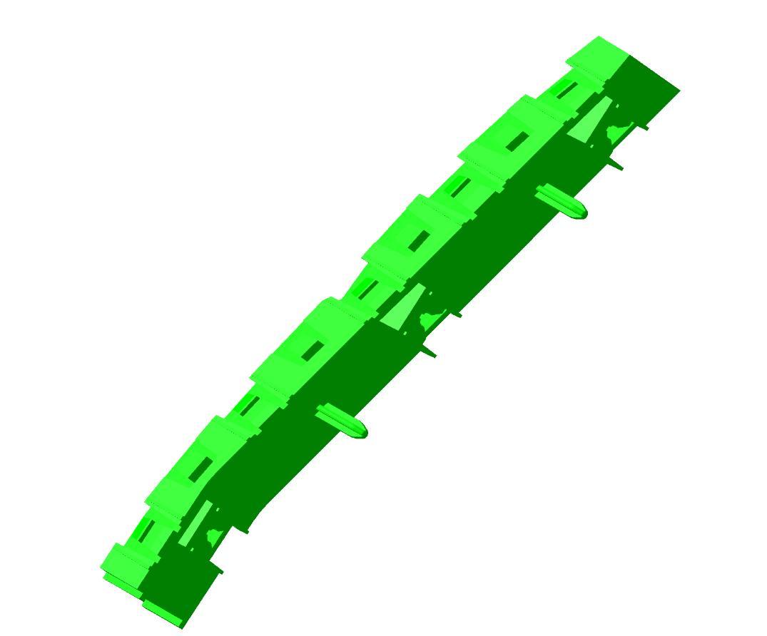 Front bumper bracket left side (driver side)