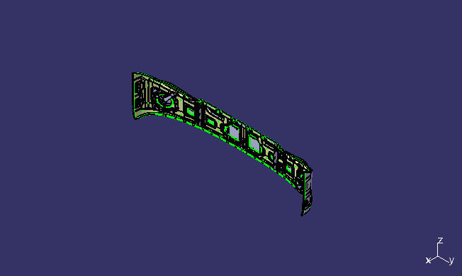 Бампер передний в сборе, ЗК 6750H , без радаров