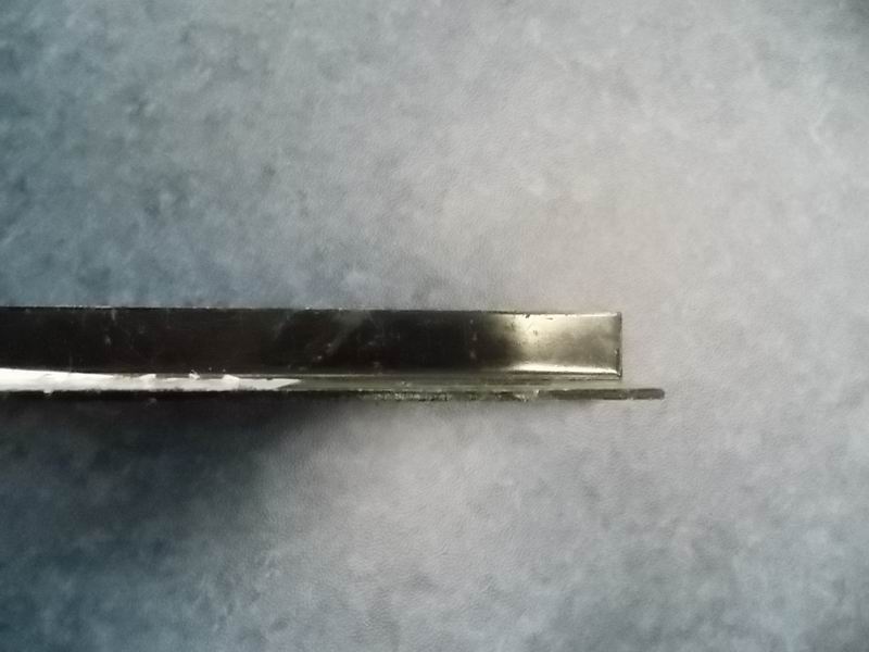 Rear bumper fixing plate-1