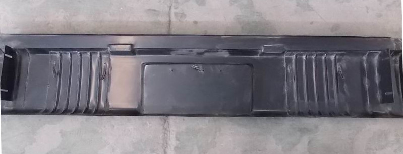 Задний бампер в сборе (форма MAN не имеет открытой листовой рессоры)-1