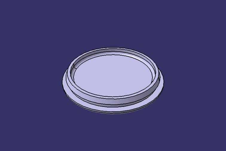 Decorative head (inner φ100 outer φ113, jamming board 5.0)