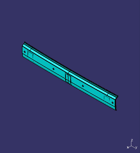 Задний бампер в сборе, F 366 , радар