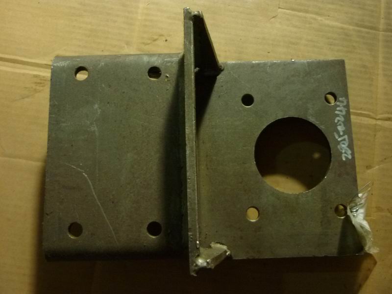 Trailer hook bracket; without paint