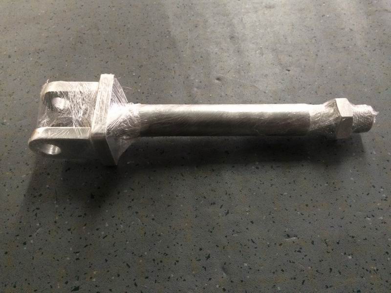 Trailer hook pull rod