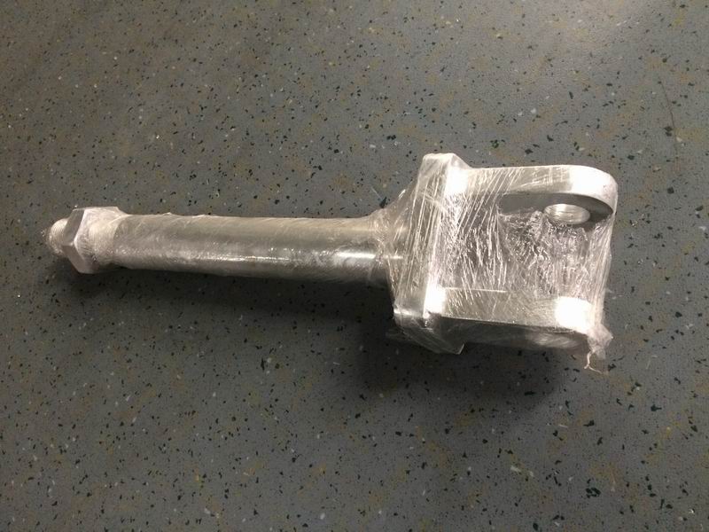 Trailer hook pull rod-2