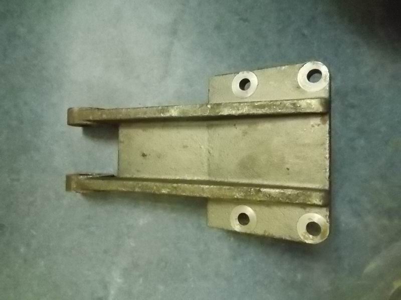 Front trailer hook; without paint-2