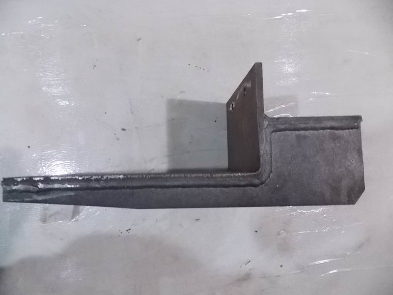 Front trailer hook bracket; without paint-1