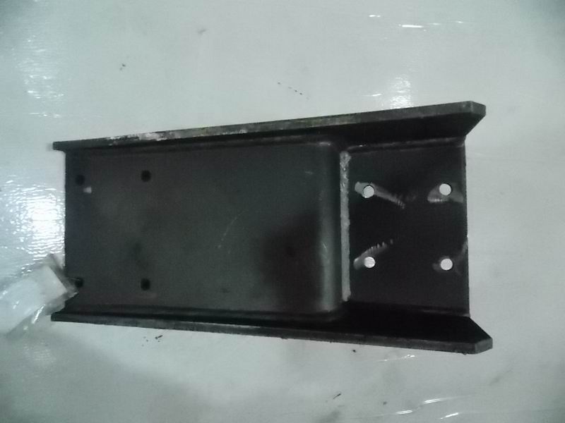 Front trailer hook bracket; without paint-2