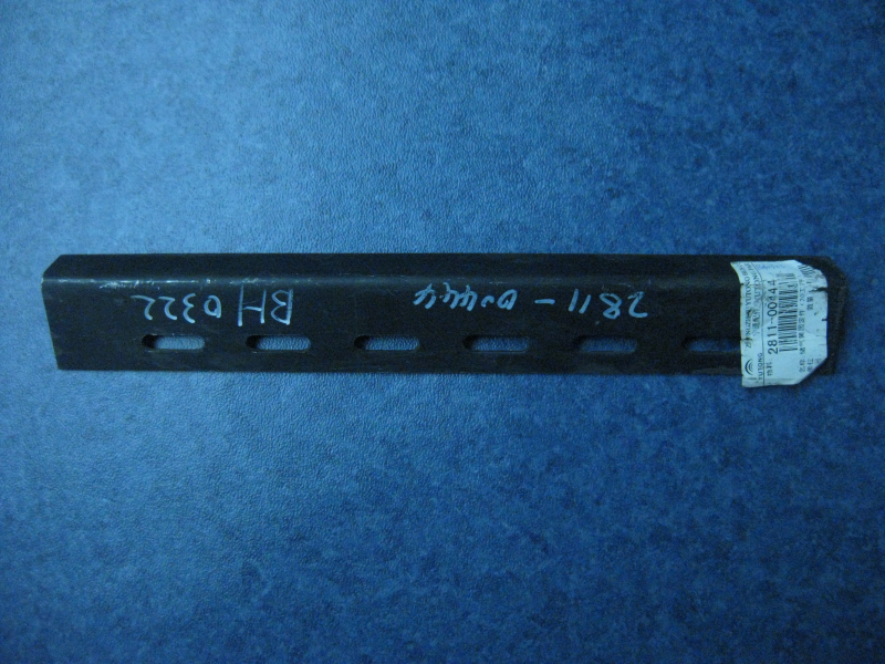 Air storage cylinder fixing parts