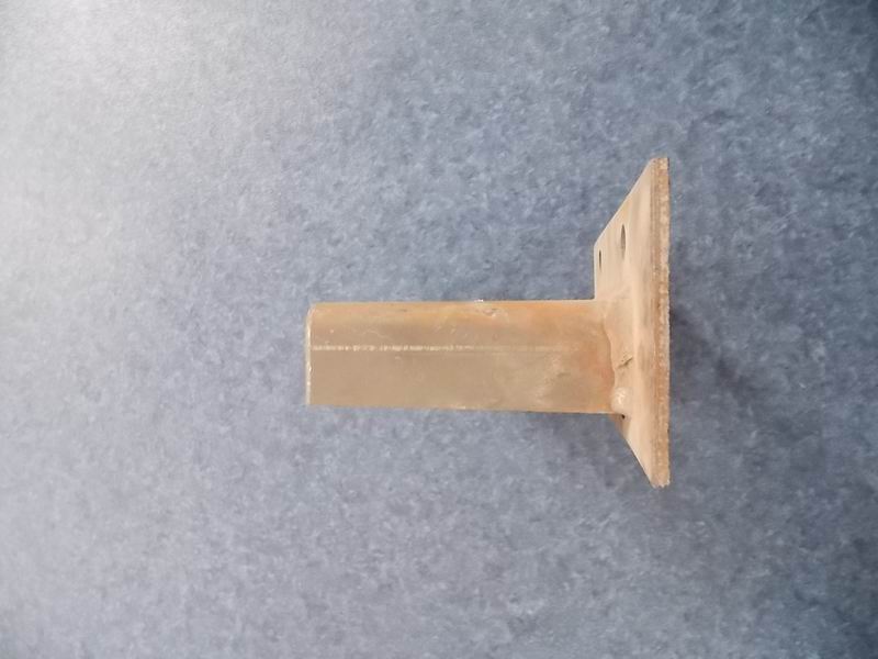 The first lower beam bracket assembly on the left-1