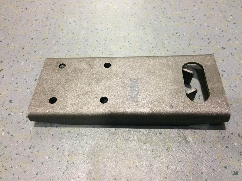Range beam connecting plate, U-shaped, 5.0, universal left and right
