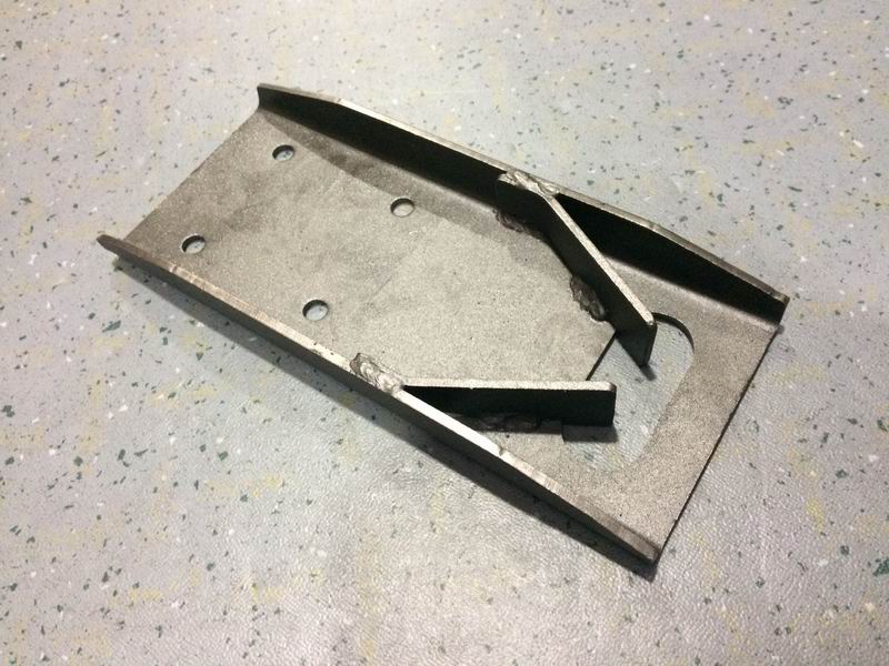 Range beam connecting plate, U-shaped, 5.0, universal left and right-1