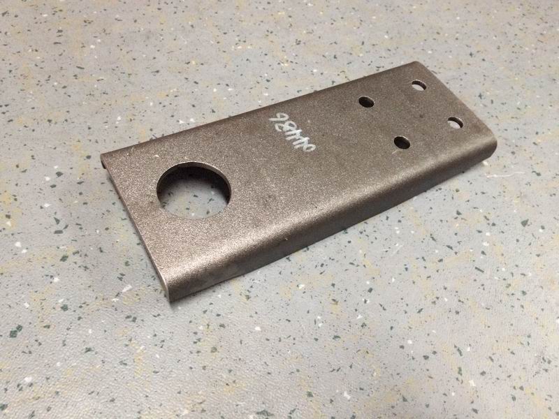 Range beam connecting plate, U-shaped, 5.0, universal left and right-1
