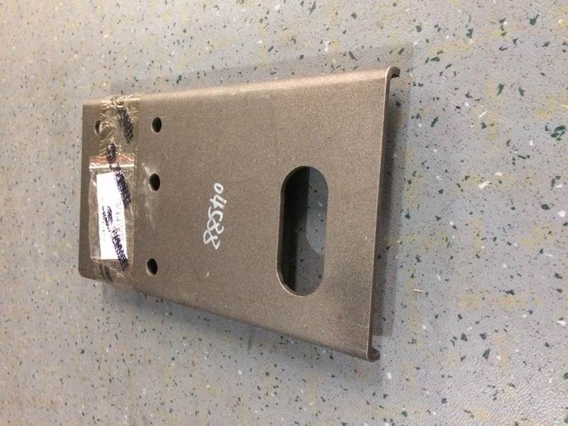 Linkage plate, U-shaped, 5.0, left side-1