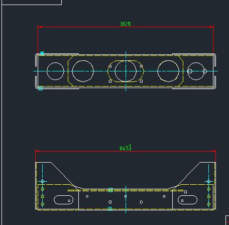 Trailer hook installation cross beam