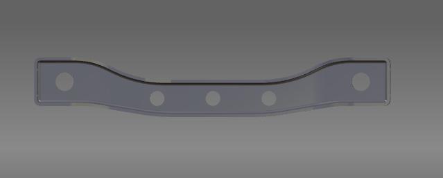 Tail beam assembly (Hino) without paint-1