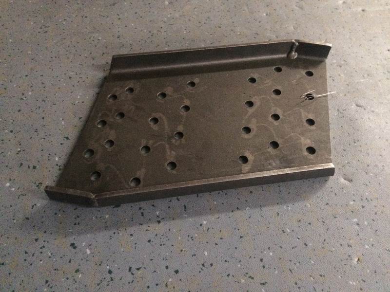 Пластина навесная П-образная, 6,0, сторона левая