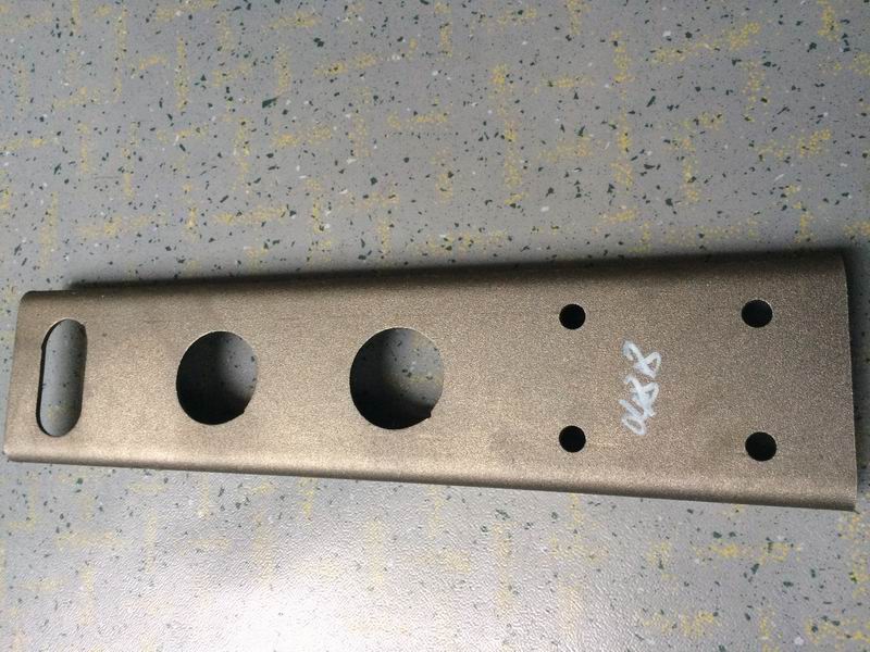 Range beam connecting plate, U-shaped, 5.0, universal left and right-1