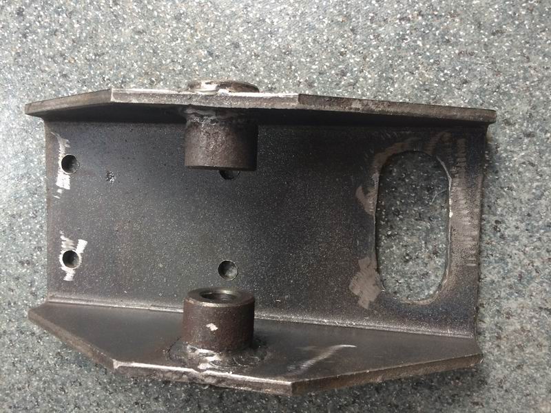 Shock absorber upper bracket (front 20); without paint-1