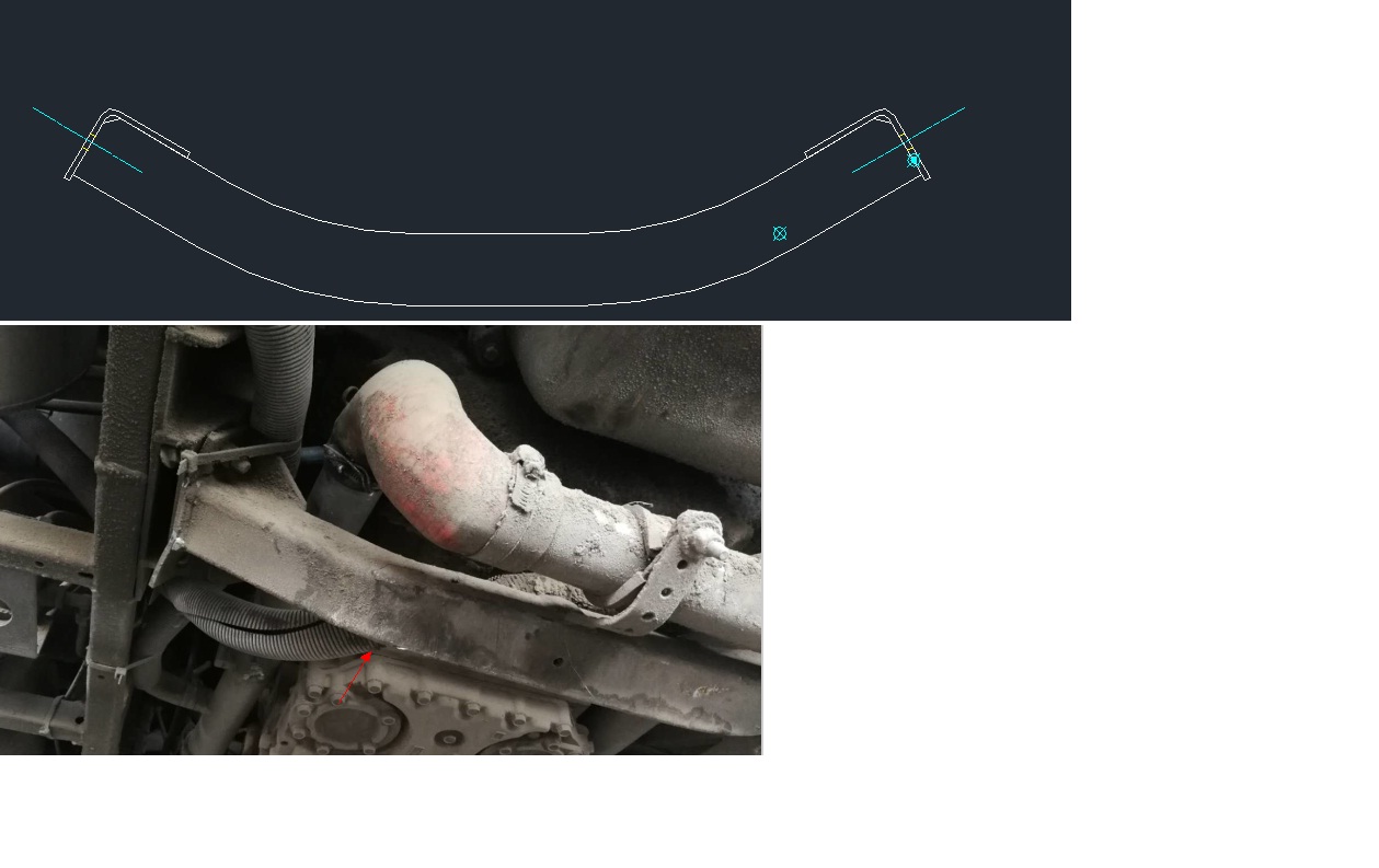 30 degree L-type end connection beam