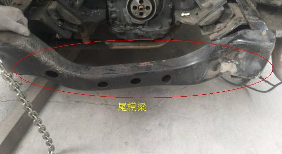 Frame rear section assembly (leaf spring car)