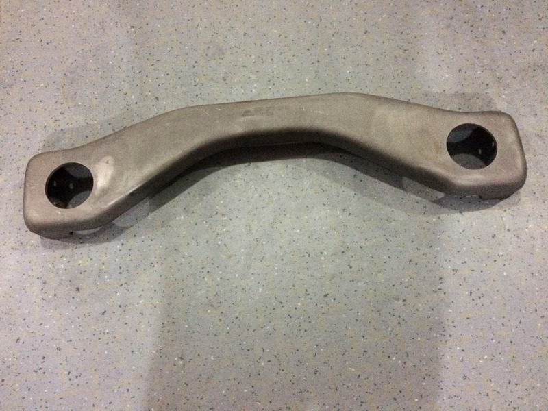 Tail beam assembly (new 10-meter modeling vehicle) without paint