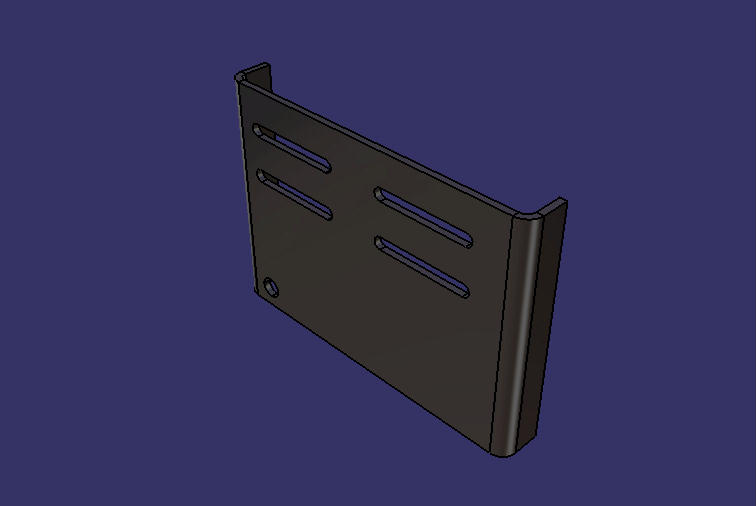 缓速器右支架连接板