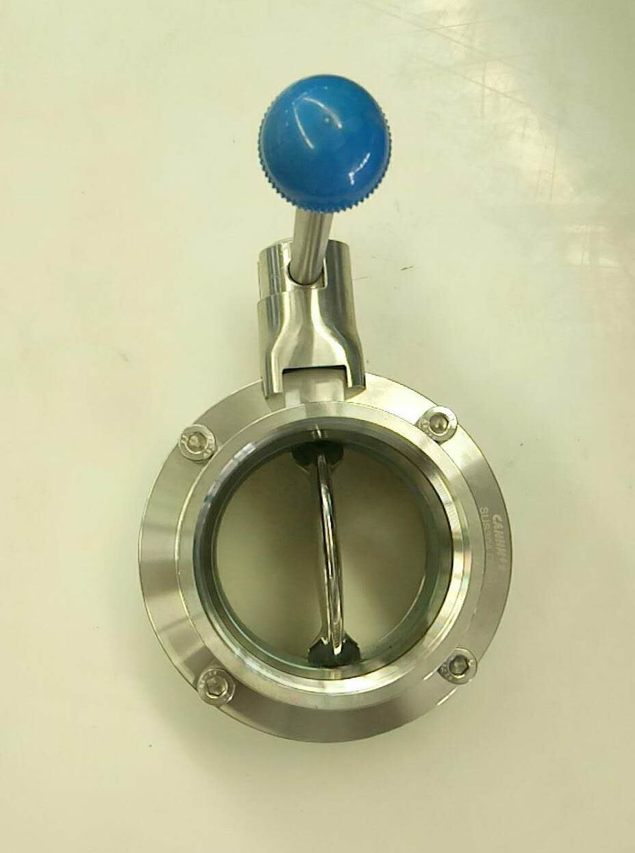 DN80 internal thread butterfly valve (Wanchang)-1