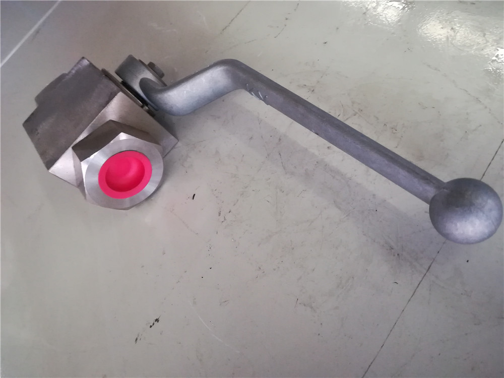 High pressure ball valve KHB-G3/4 (with M6 holes)-2