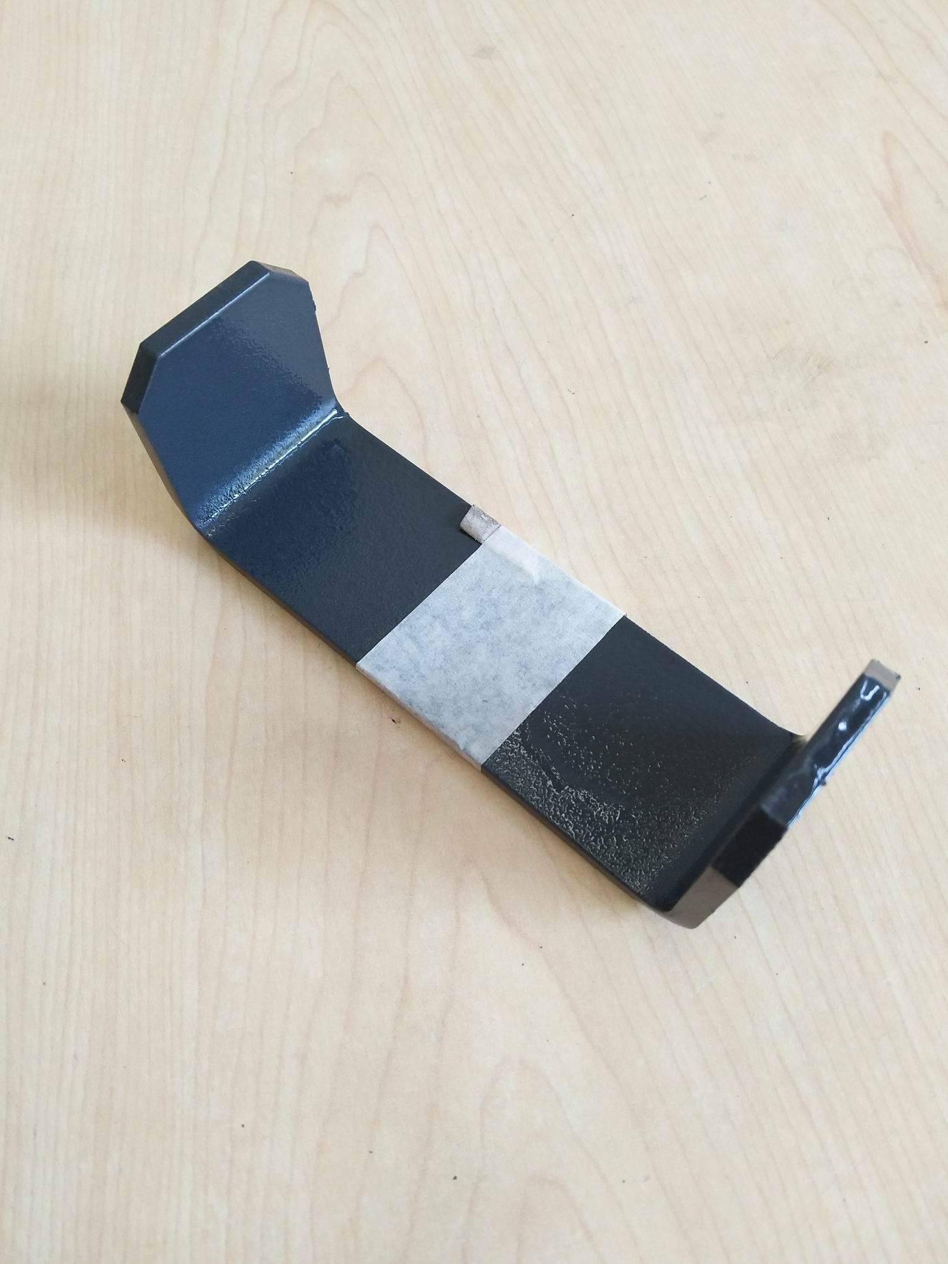 Reinforced bend plate