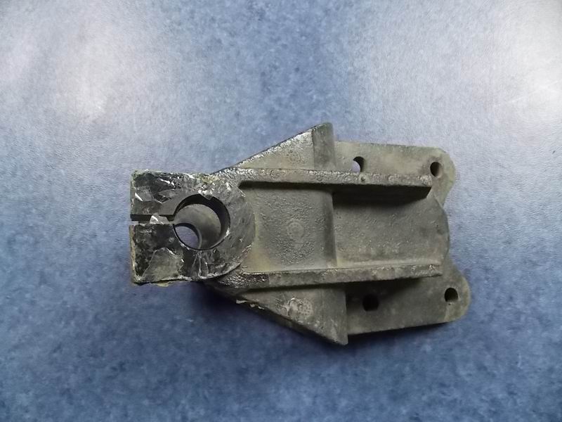 Front steel plate rear bracket; available for 2986-00056 generations-1