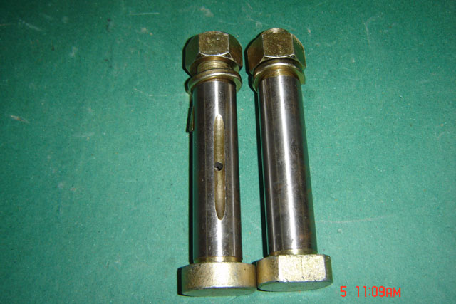 Steel leaf spring pin, 30,90-3