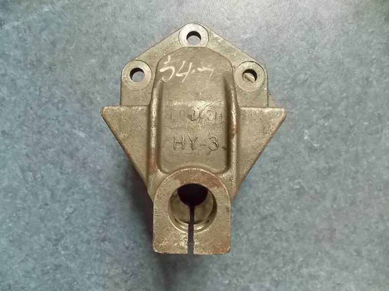 Front leaf spring fixing bracket Φ30-75; (front 20); without paint-2