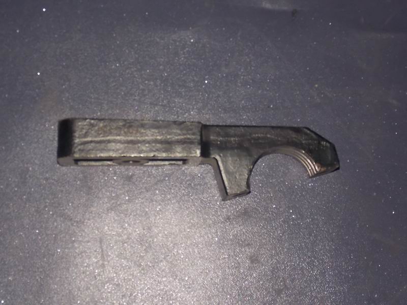 Stabilization rod bracket, flat bushing, hole spacing 92-1