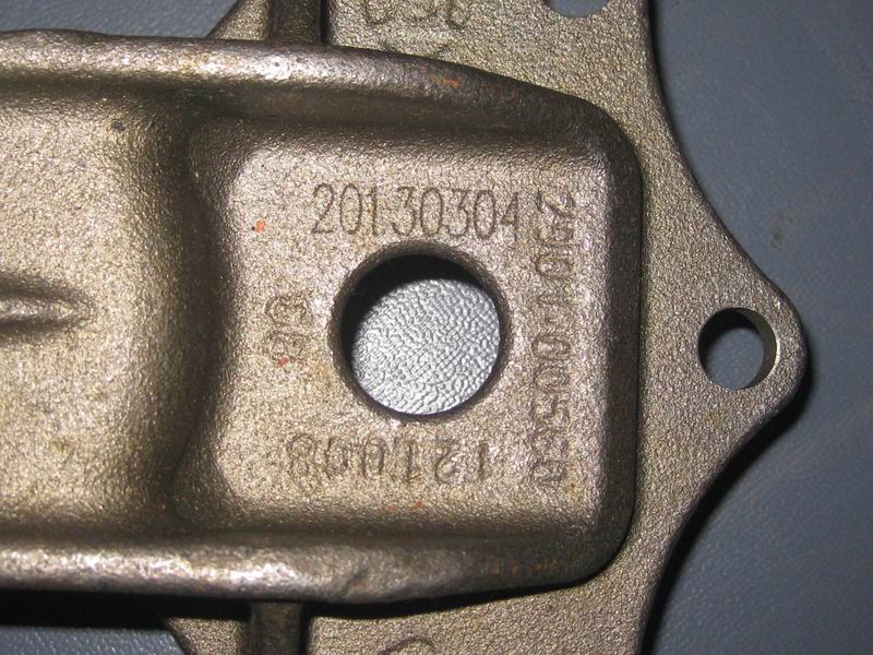 Leaf spring fixing bracket (Φ30-90 (before 20); without paint)-4