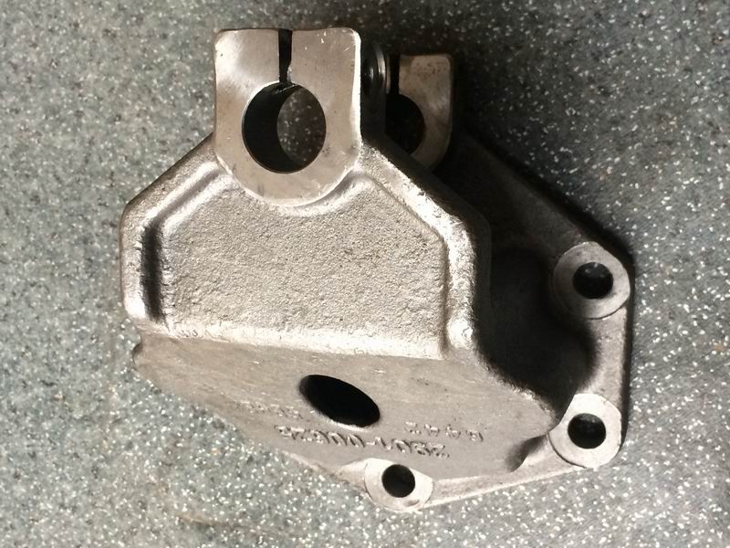 Leaf spring bracket, Φ30-90, side-mounted