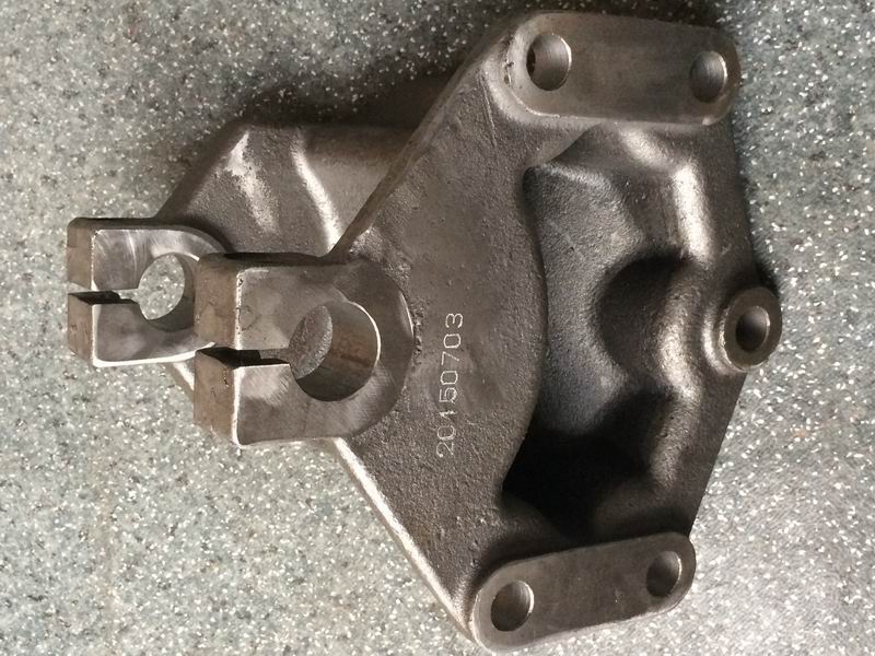 Leaf spring bracket, Φ30-90, side-mounted-1