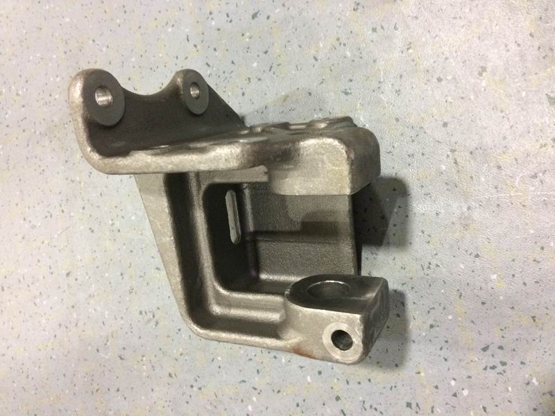 Leaf spring fixing bracket, Φ30-75 (process 20), without paint-1