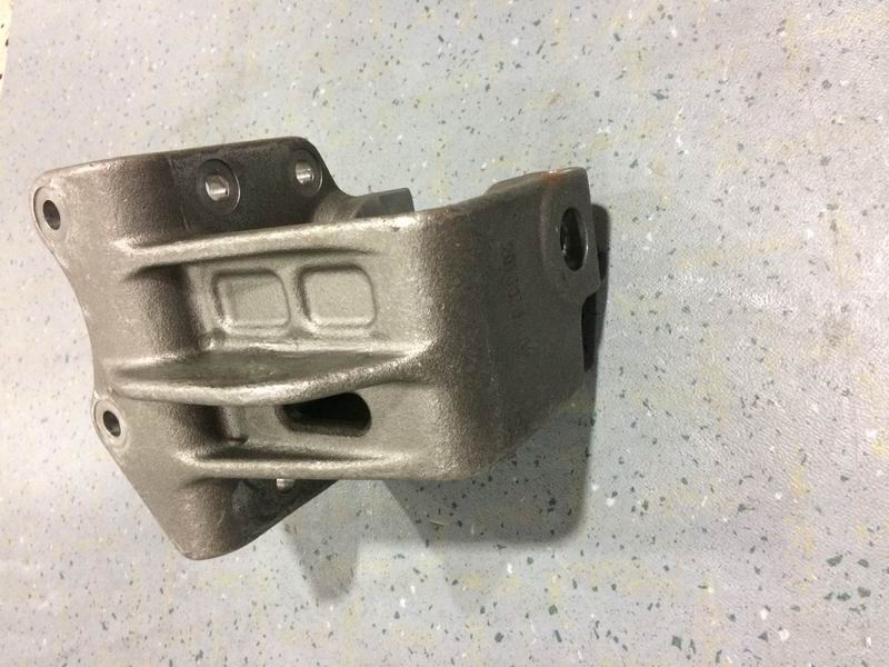 Leaf spring fixing bracket, Φ30-75 (process 20), without paint-3