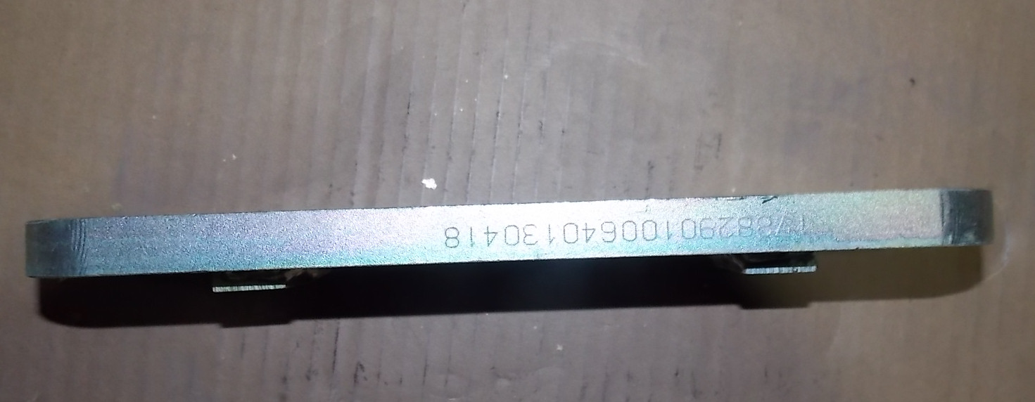 Hoisting lug connection plate, 30, R205.5-2