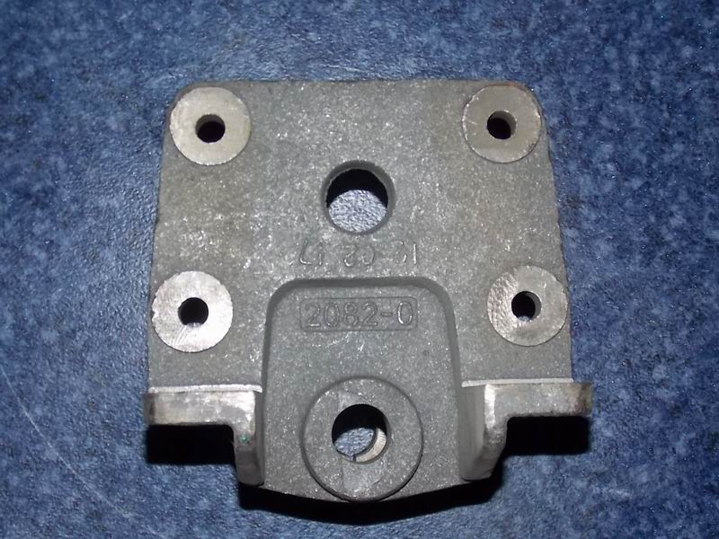 Front spring fixing bracket - left